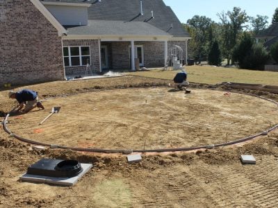 Above Ground Pool Installation