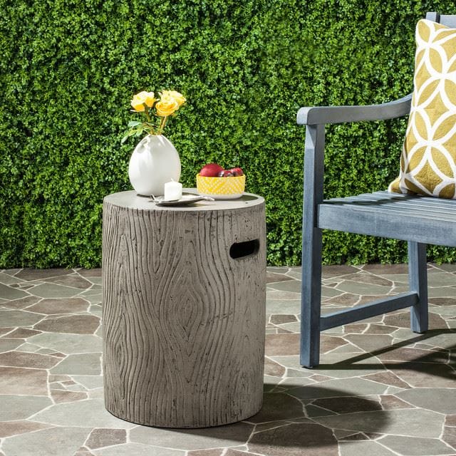 Dark Gray Accent Table