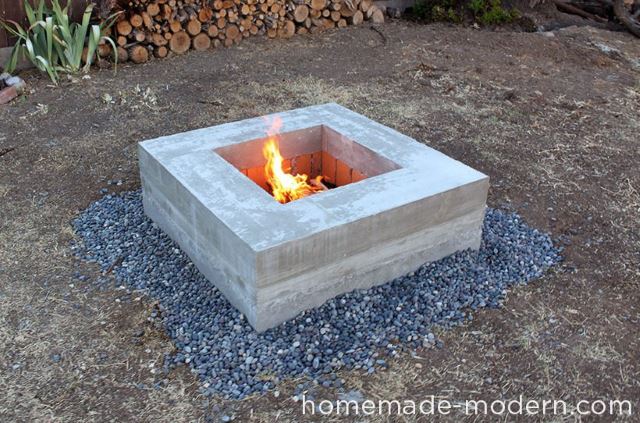 Concrete Fire Pit