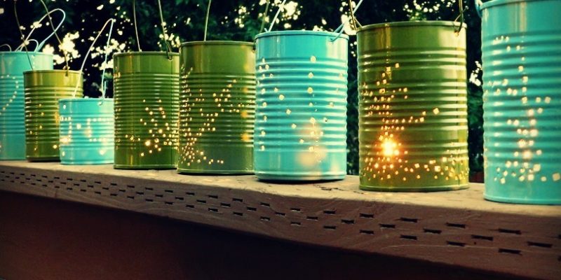 How to Make Tin Can Solar Lights