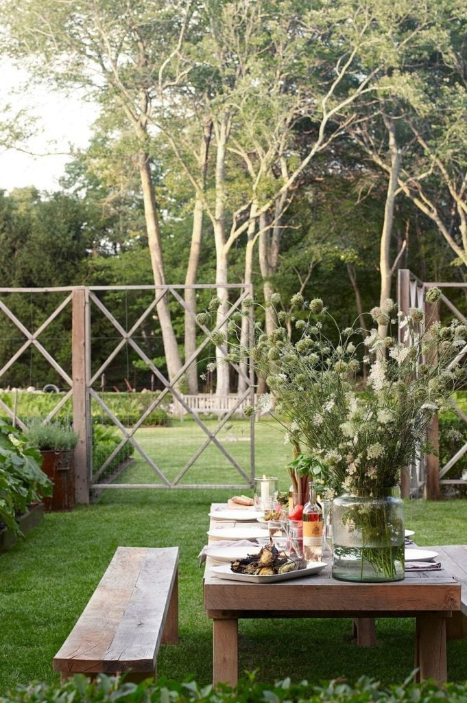 Mid Garden Dining Area