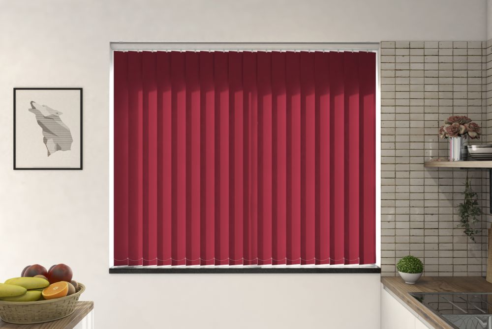 Palermo Cherry Vertical Blind