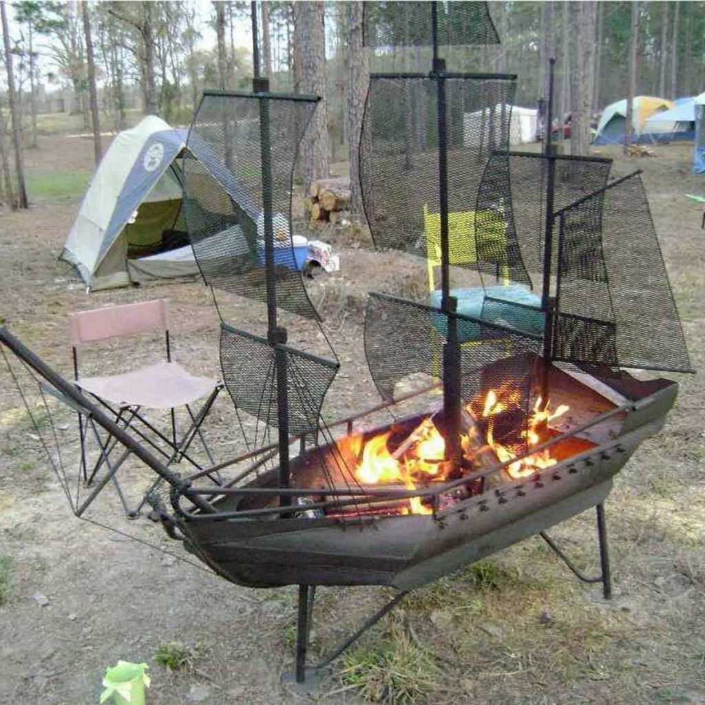 Steel Skill Fire Pit