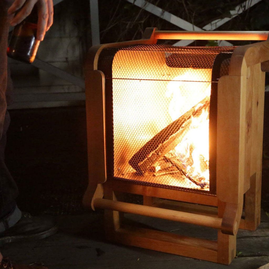 Wooden Fire Pit