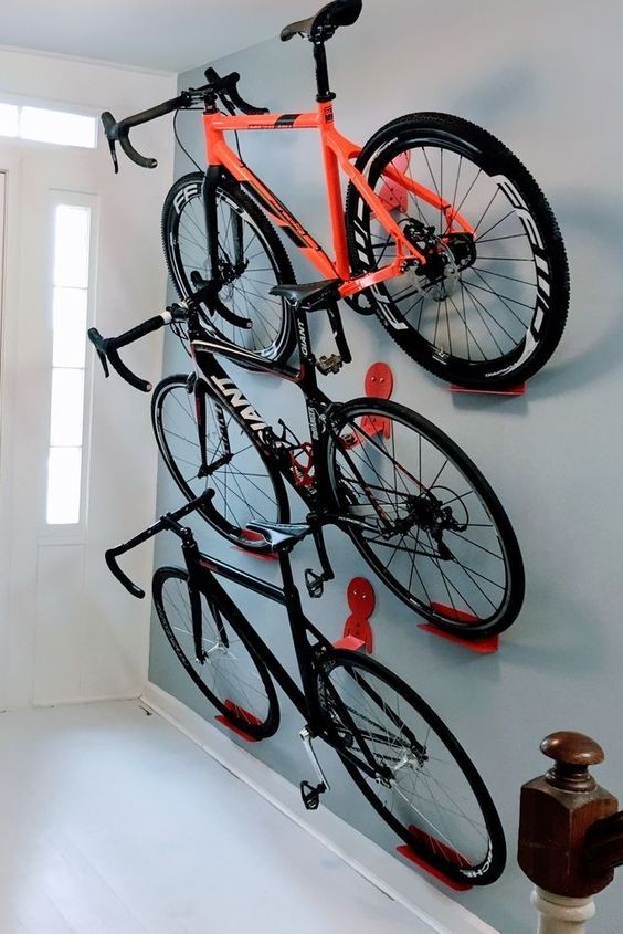 Wall-Mounted Bike Rack