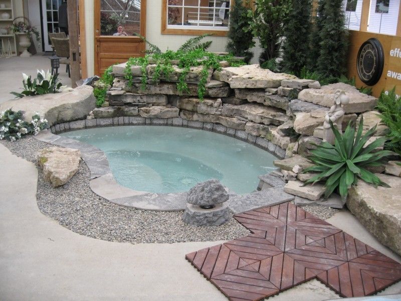 An Inground Hot Tub