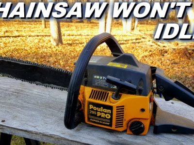 Chainsaw Won't Idle - What's the Next Step?