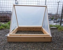 Cold Frame with Tent Shape