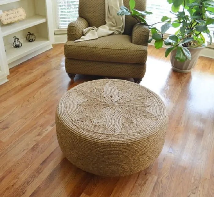 Rustic Jute Table