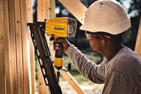 Using a Nail Gun