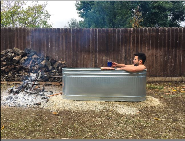 DIY Hot Tub for One