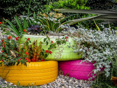 12 Best Tire Planter Ideas 