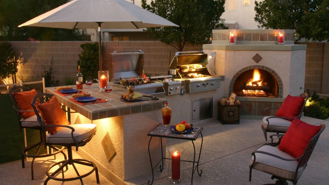 bbq area design ideas