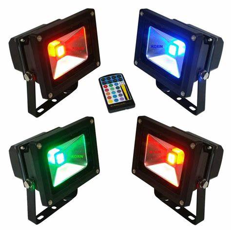 Colored LED Floodlights