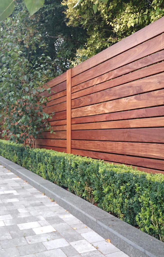 Horizontal Wooden Fence