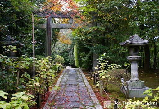 Garden with a Walking Path