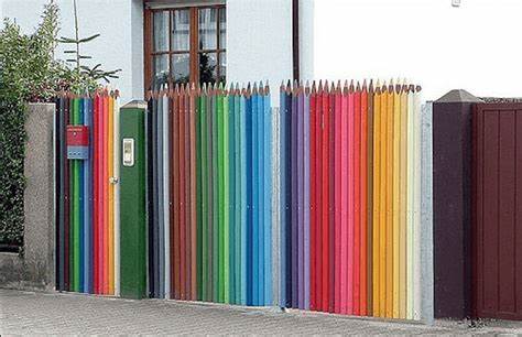 Pencil-Colour Fence