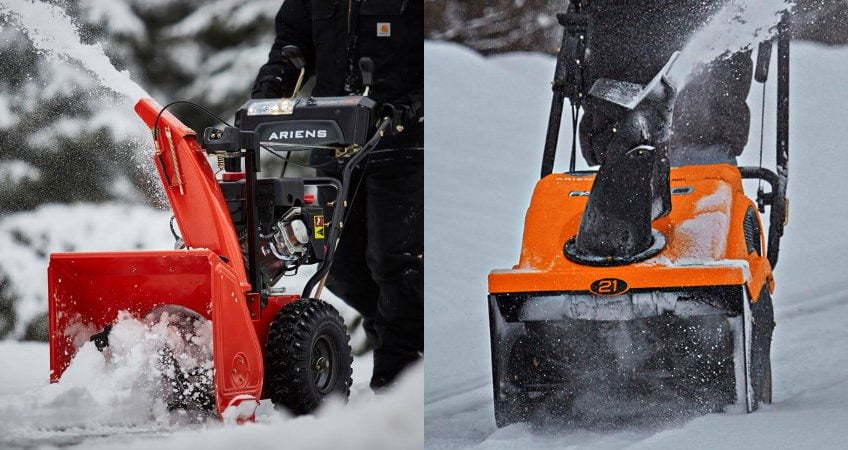 Snowblower Vs. Snow Thrower:  Which One is Better?