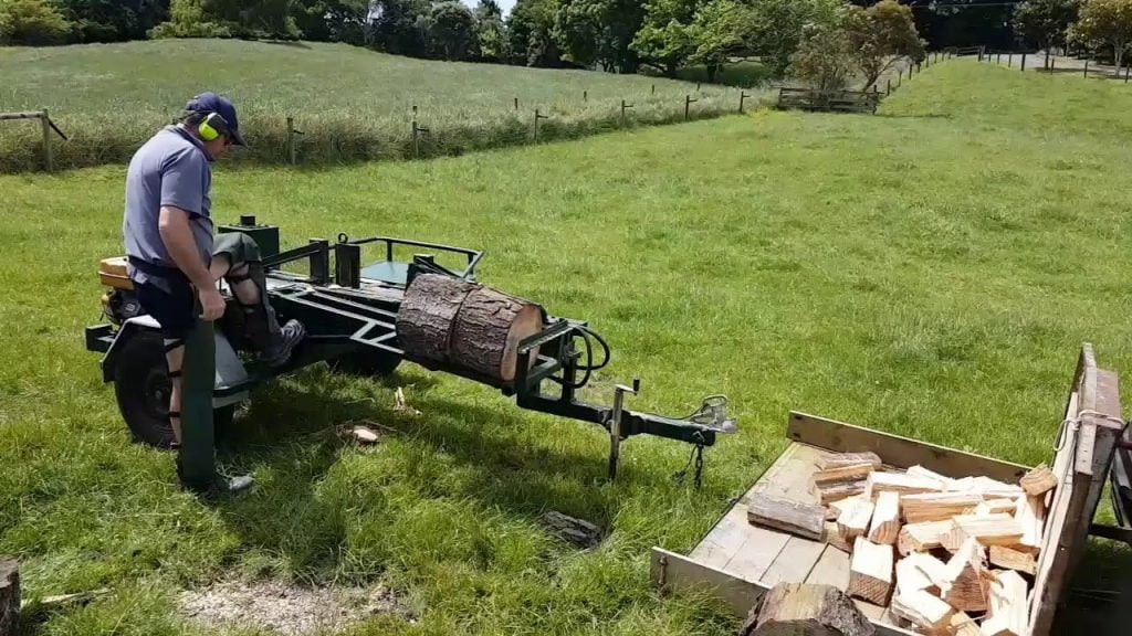 Two Way Homemade Log Splitter