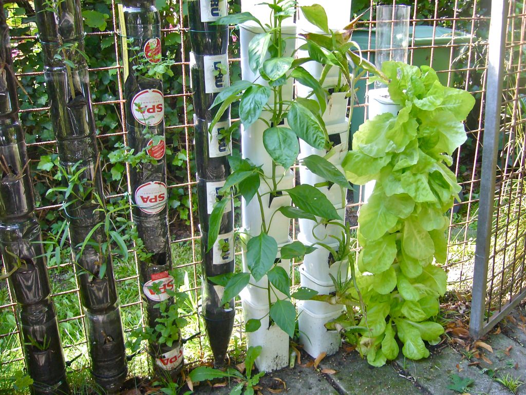 What is a Bottle Tower Gardening