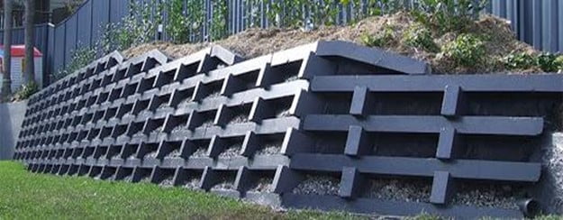 Crib Retaining Wall