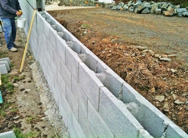 Reinforced Retaining Wall