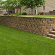 Retaining Wall Front Yard