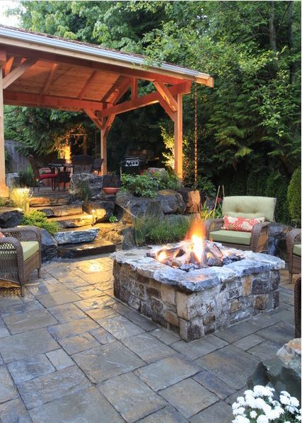 Backyard Fire Pit 