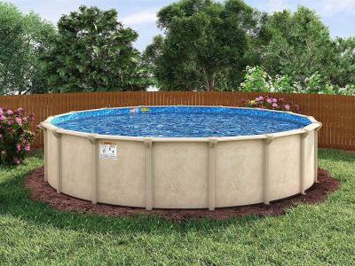 above ground pool fence idea