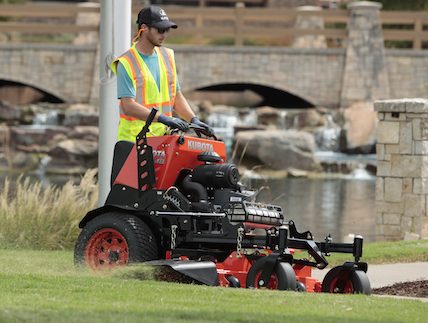 Zero Turn Mower Riding Position