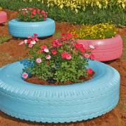 tire planter