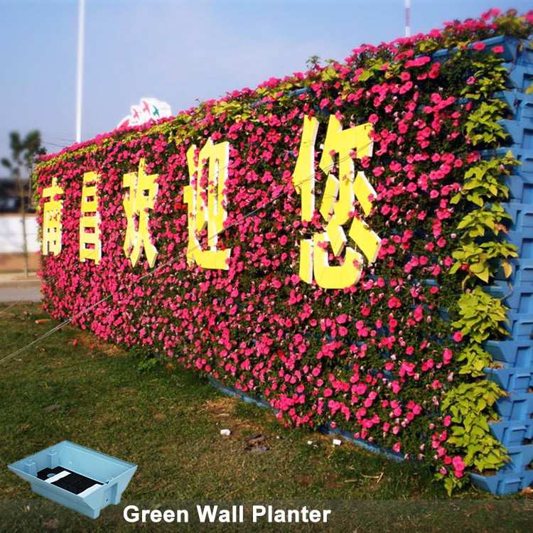 PVC Crate Planter Tower Wall