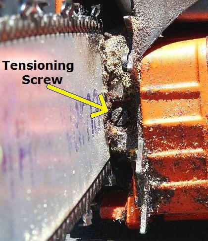 Adjust The Tension Screw