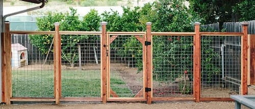 Artistic Welded Wire Fence