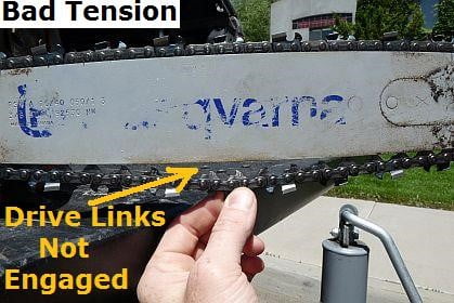 Bad Chain Tension