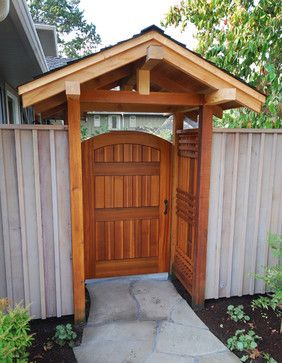 Gate with a Shade