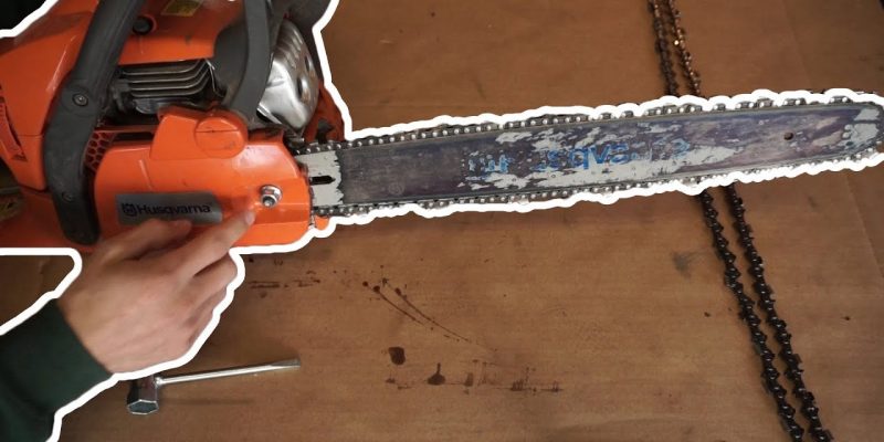 How To Tighten the Chain on Husqvarna Chainsaw