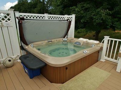 Best Decking Material for Hot Tubs