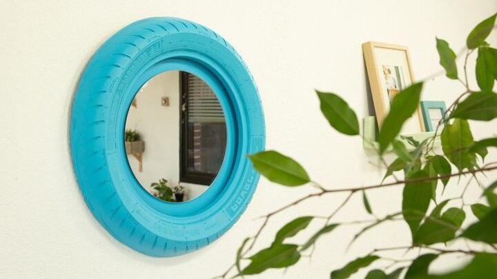 Tire Mirror Frames