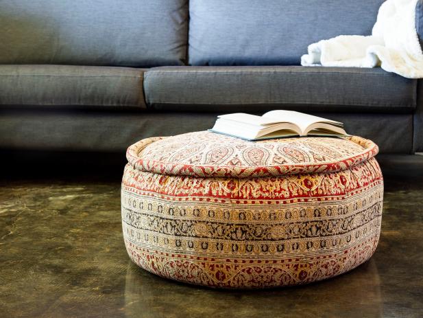 Tire Ottoman Tire Pouffe