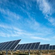 solar panel under blue sky