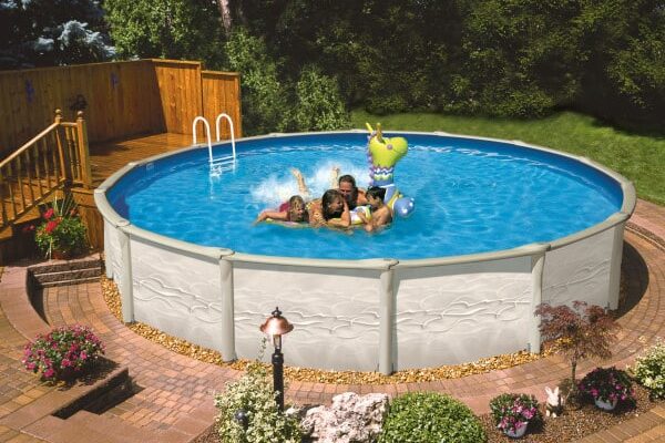 Are above ground pools permanent?