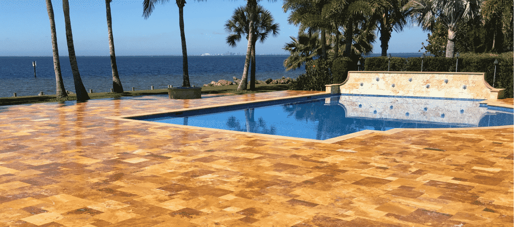 Seal the Travertine