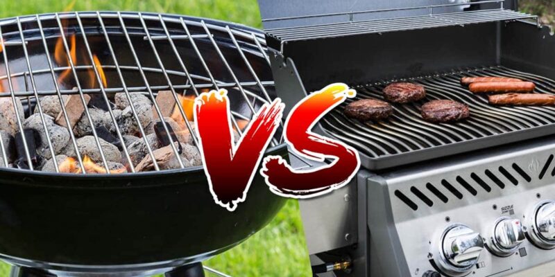 is gas or charcoal grill better