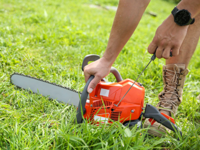 Learn how to start an Echo chainsaw for efficient grass cutting