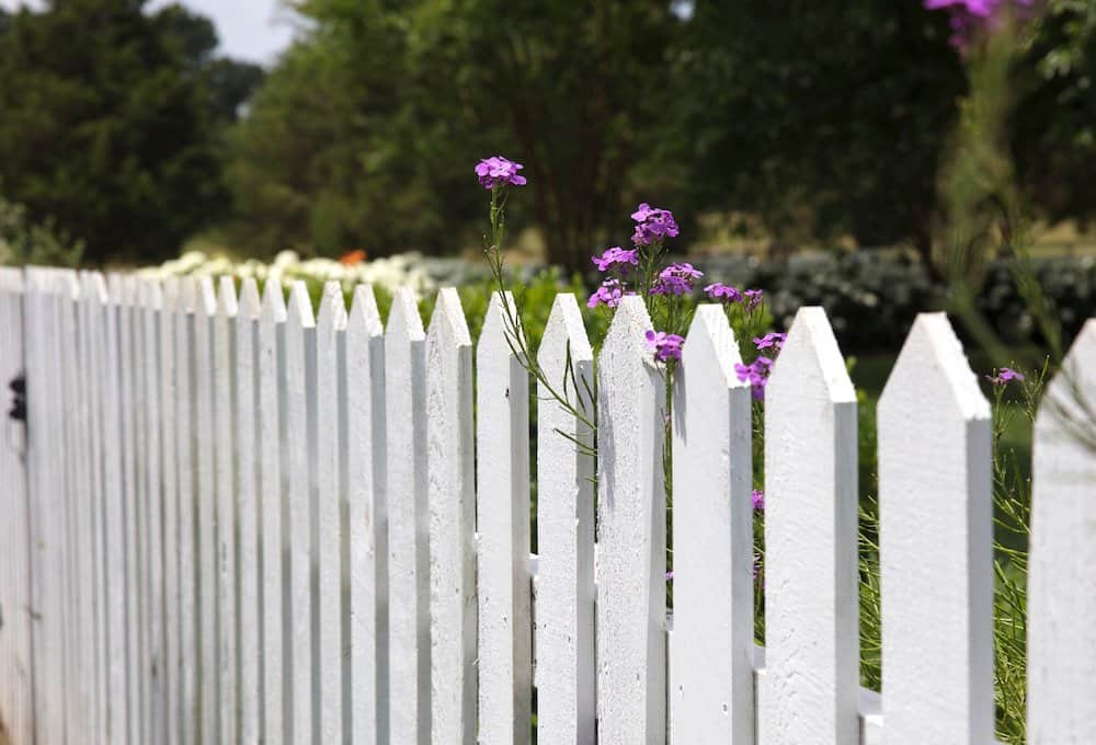 Frost line fence