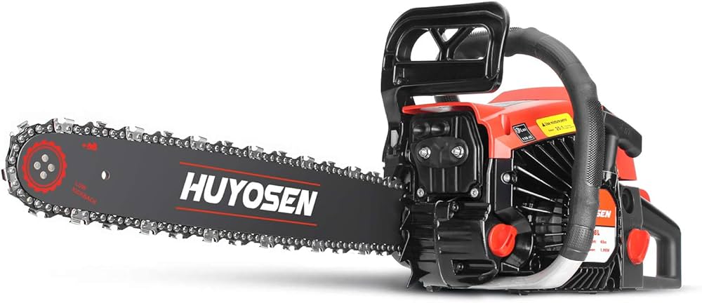 Gas-Powered Chainsaw