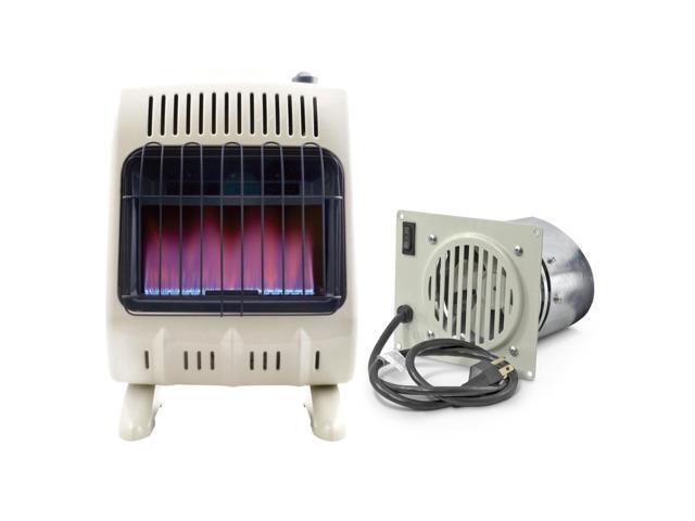 a blue flame heater