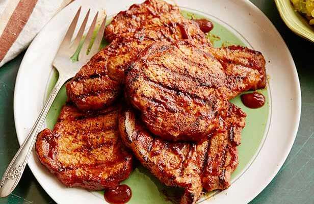 grill pork chops