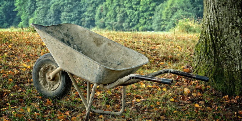 How to Hang a Wheelbarrow on The Wall